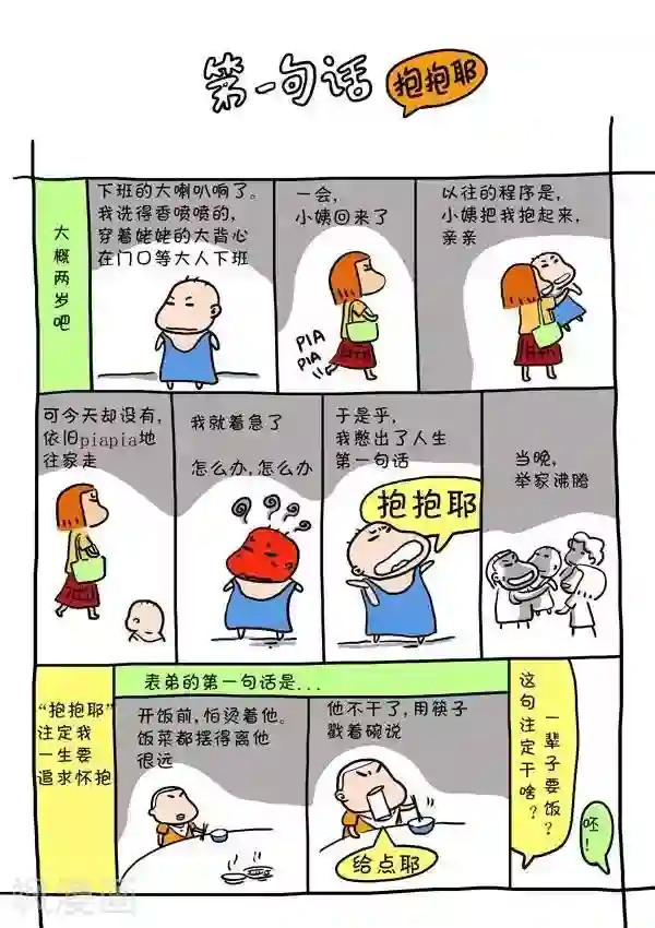 一家神人第6话 第一句话