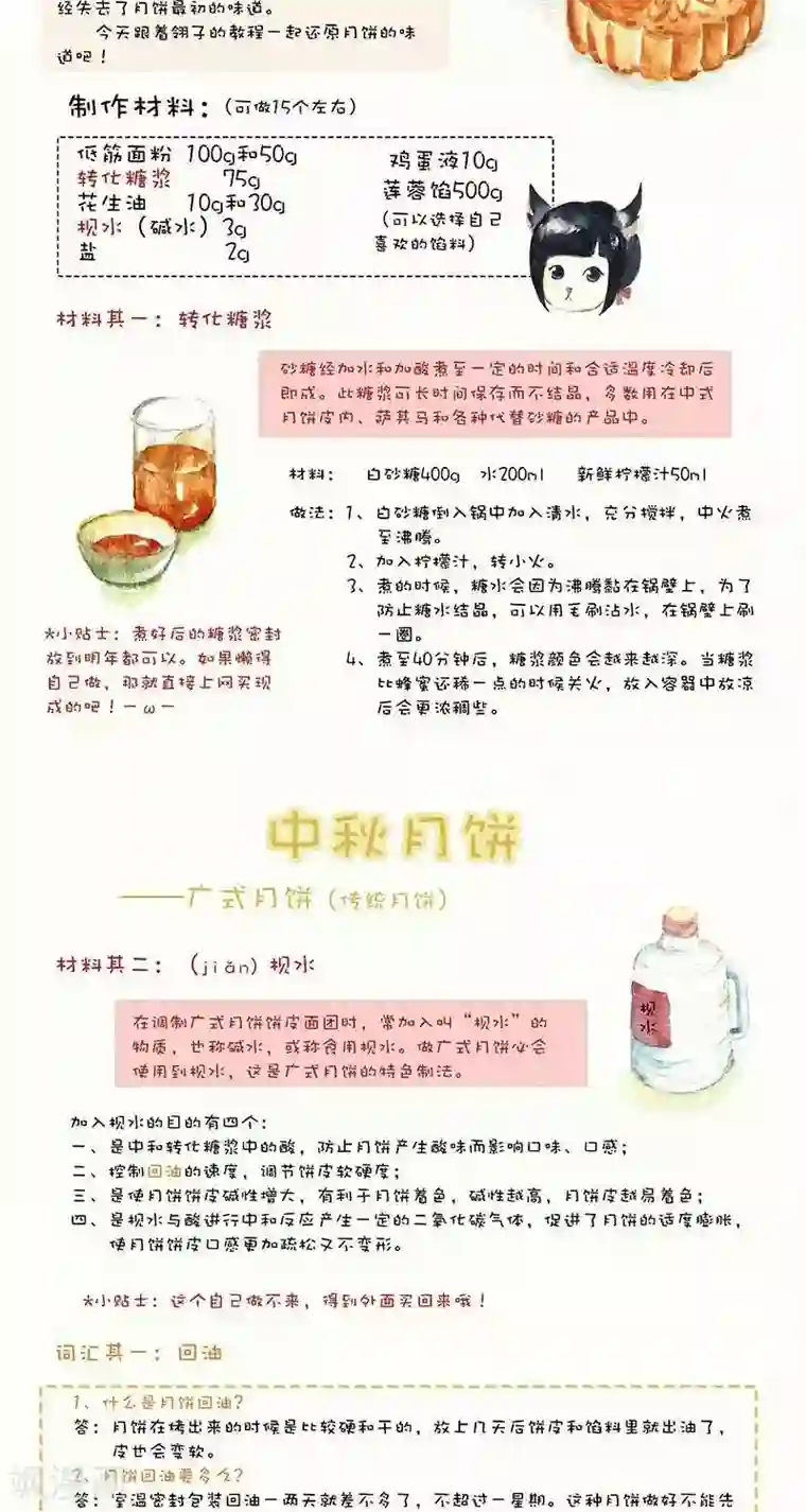 翎子的吃货部落第113话 月饼