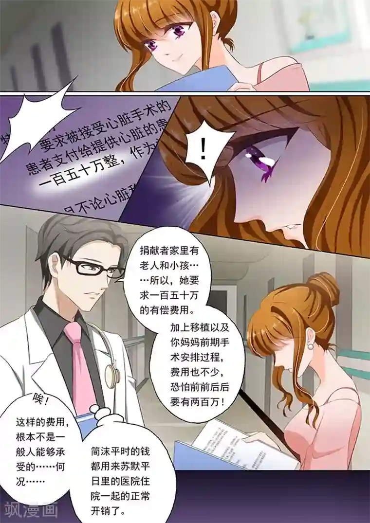 豪门天价前妻第70话 需要两百万