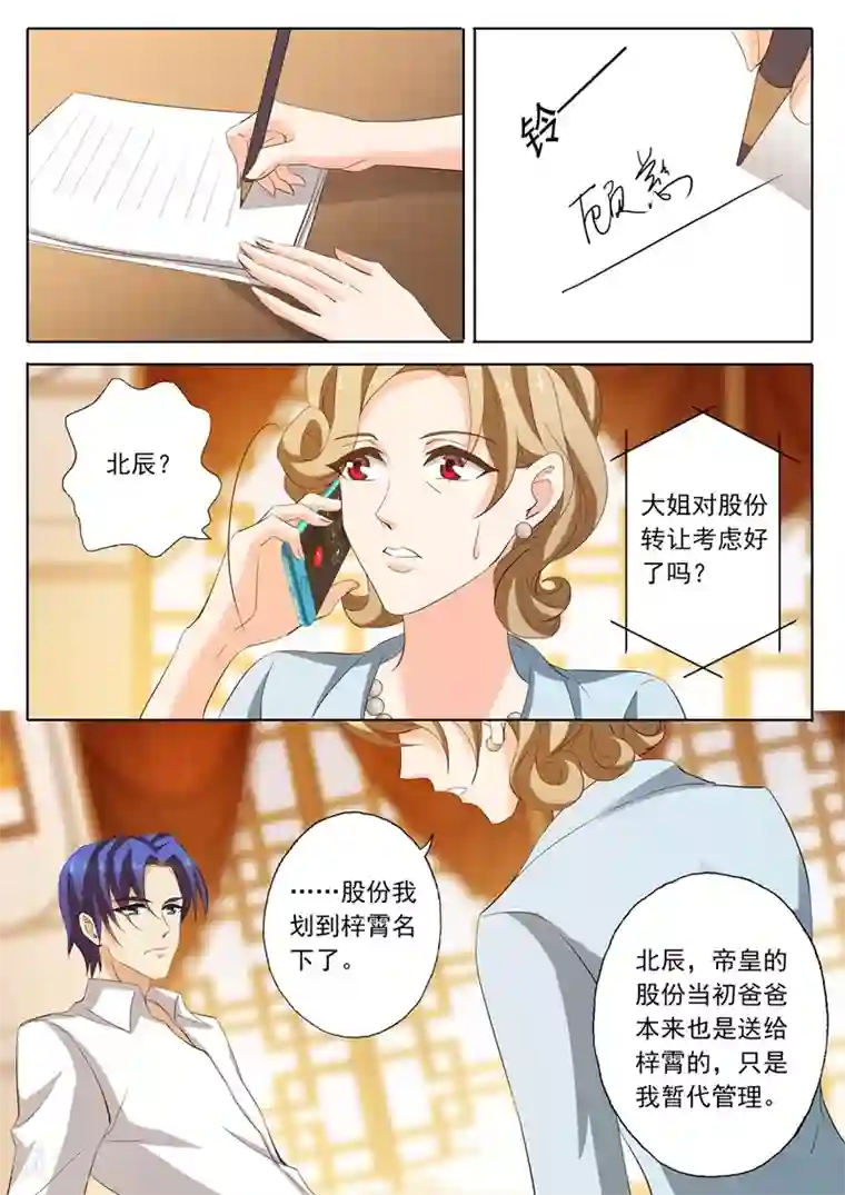 豪门天价前妻第214话 股份之争