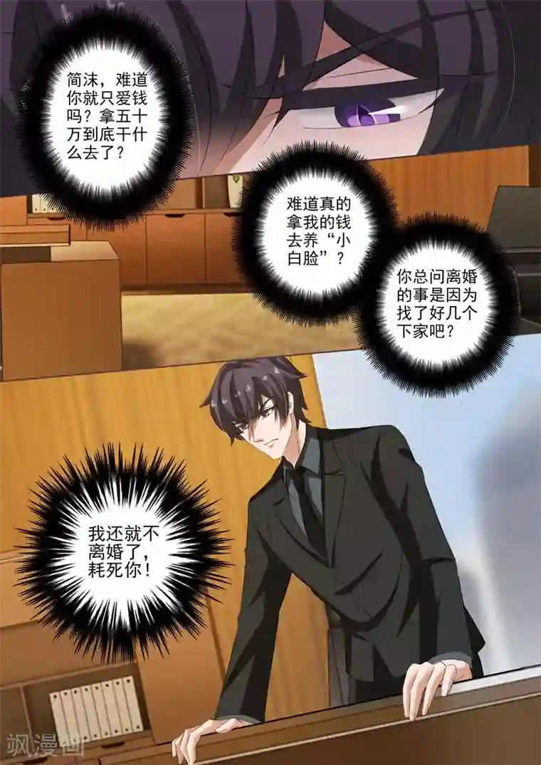 豪门天价前妻第225话 就不离婚了