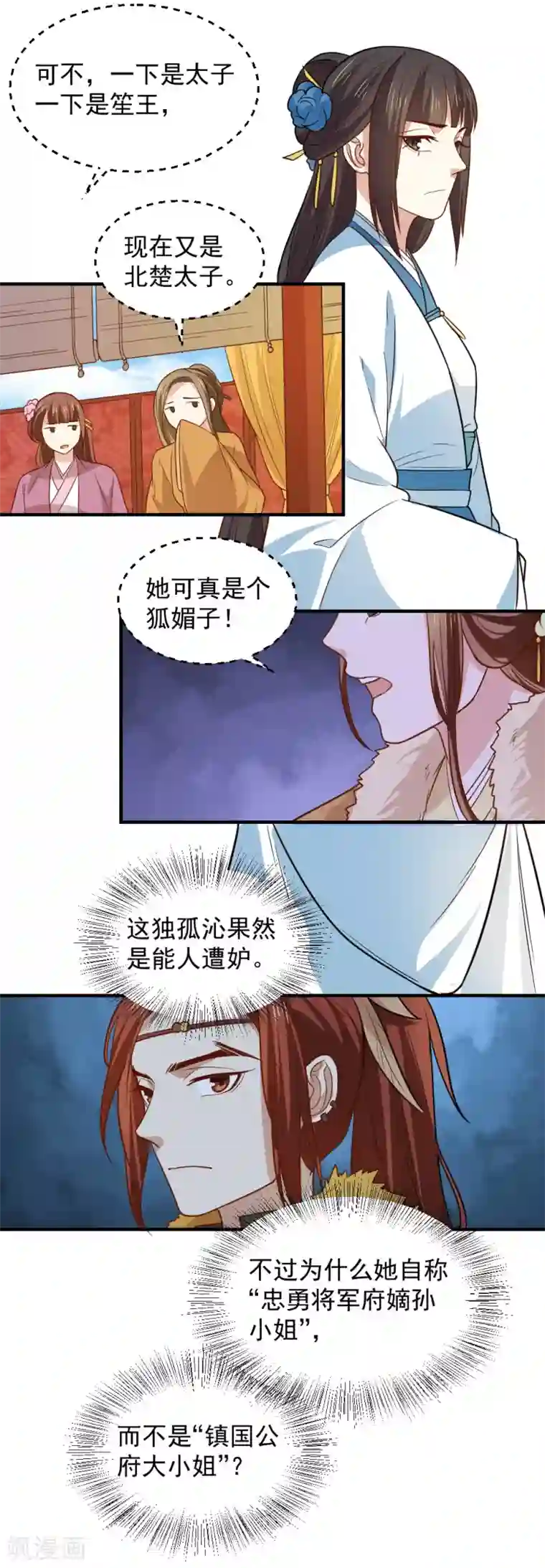 重生帝女乱天下第102话 三个人的修罗场