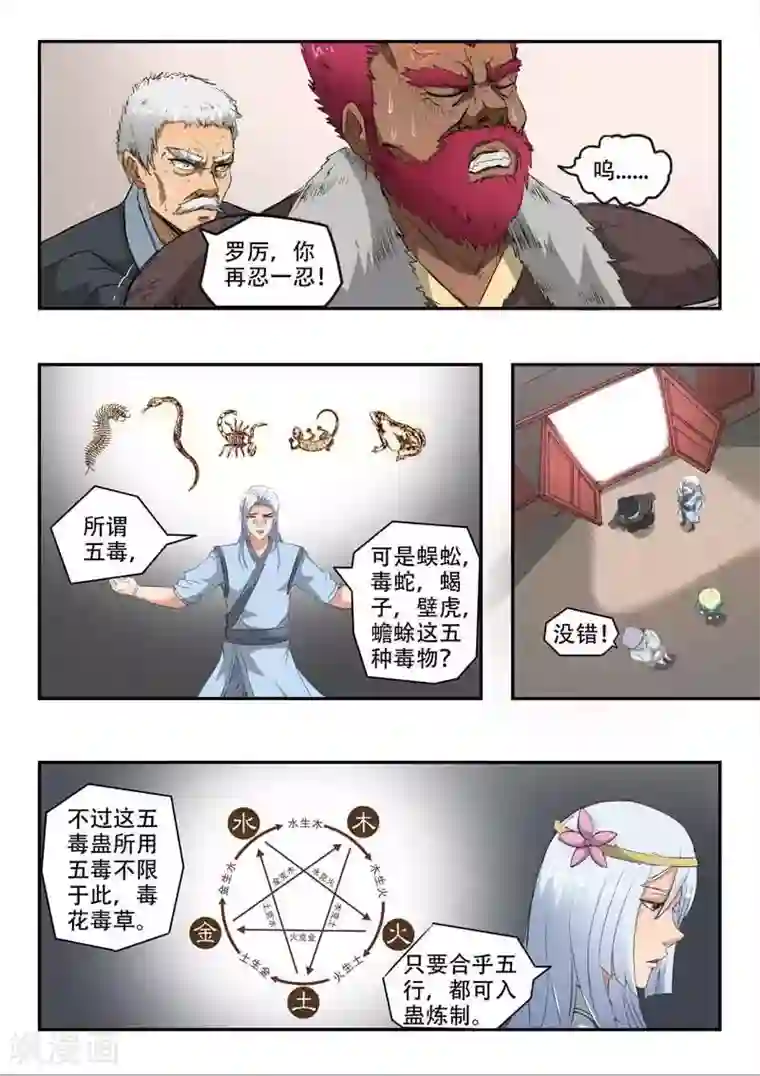 神武之灵第116话 罗厉中毒