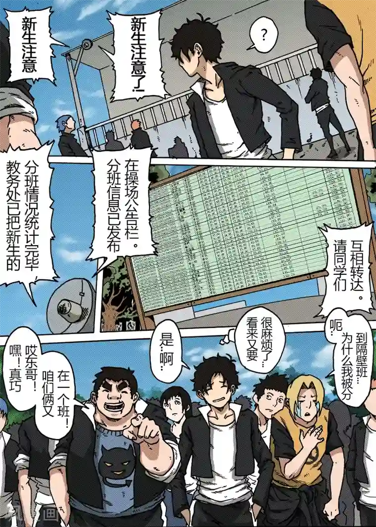 谢文东第26话 分班