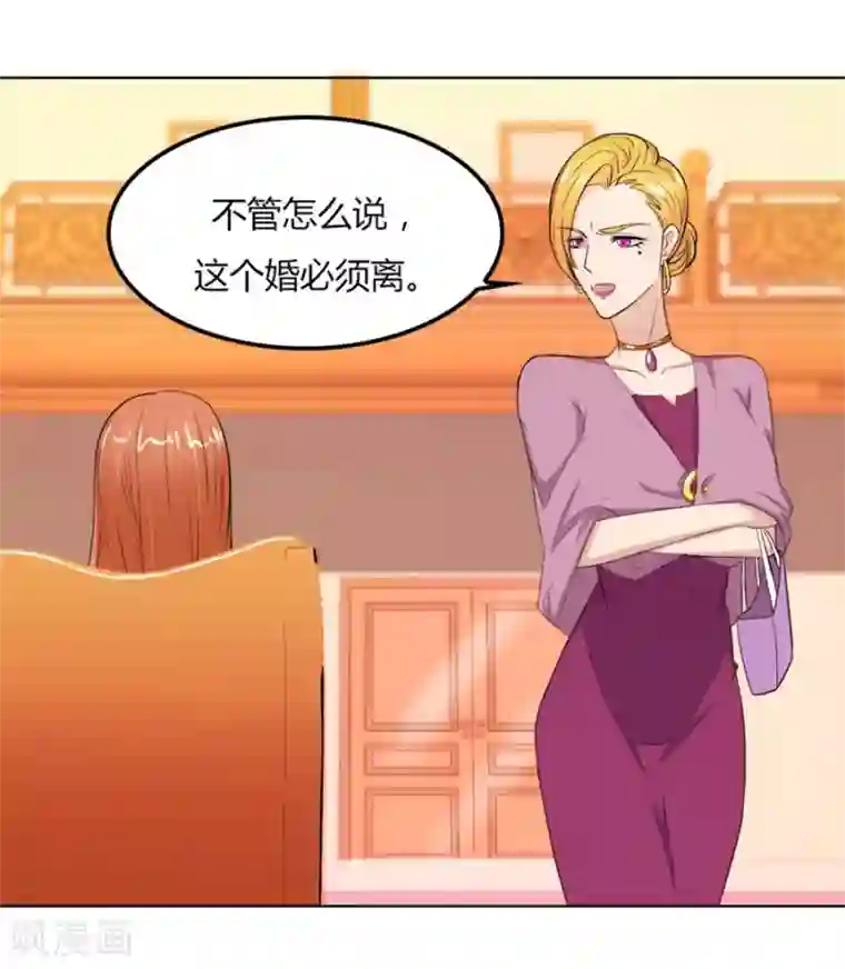 错嫁替婚总裁第68话 必须离婚