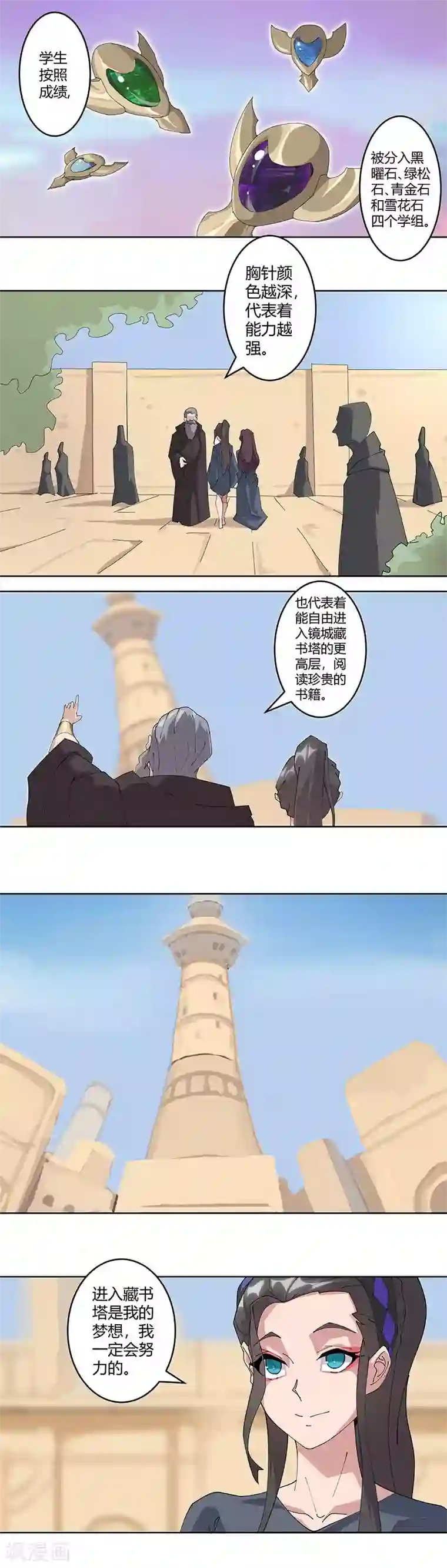 倾国女王第47话1 入学考试