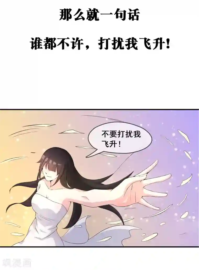 不要打扰我飞升预告