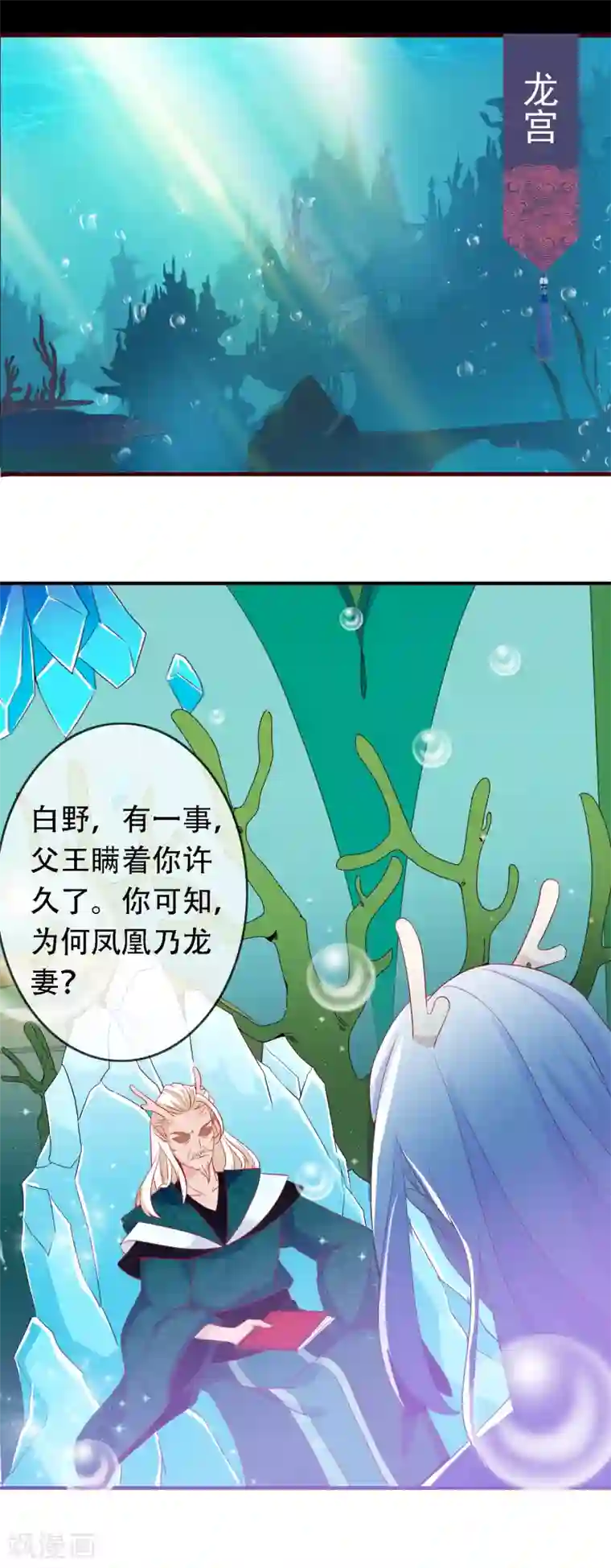 绝色小蛋妃第46话 龙族的指腹为婚