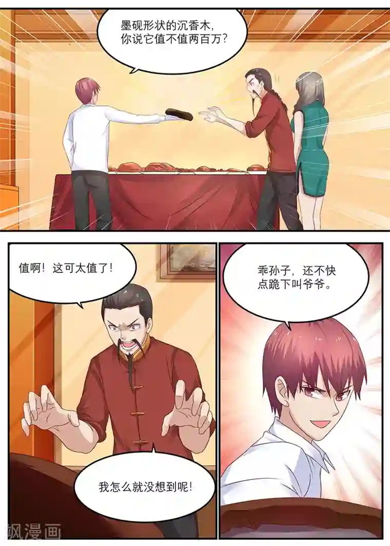 全能装X系统第33话 千年沉香木！