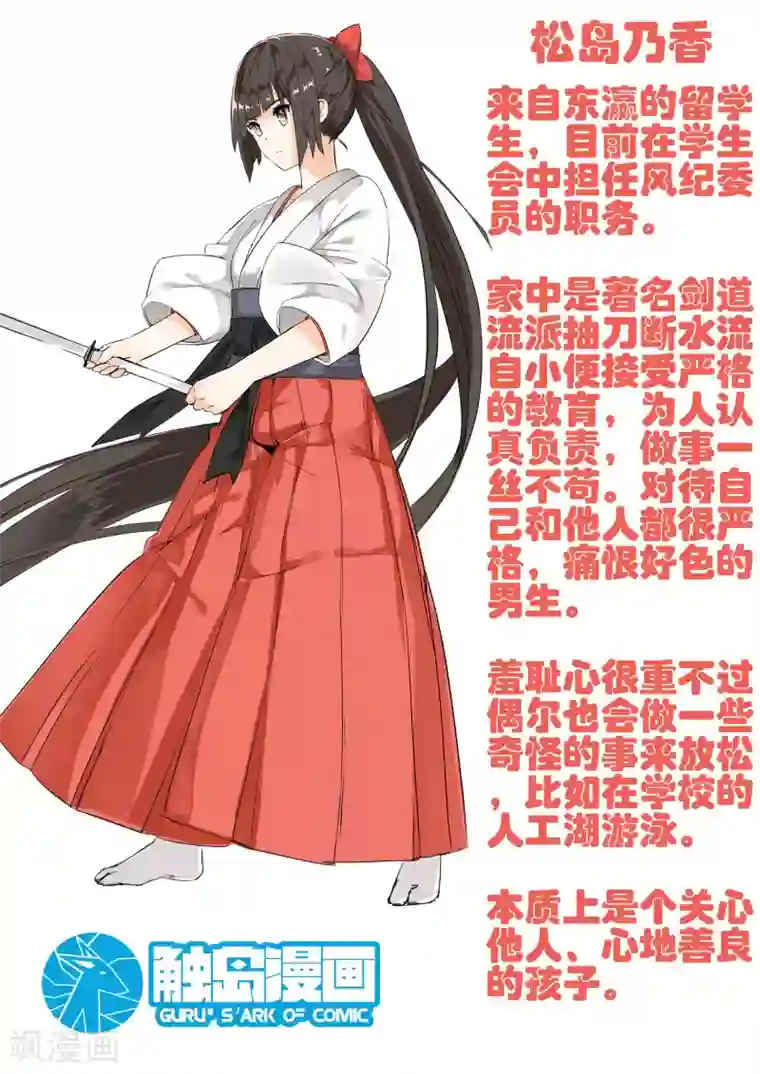 女子学院的男生第38话 人物小传