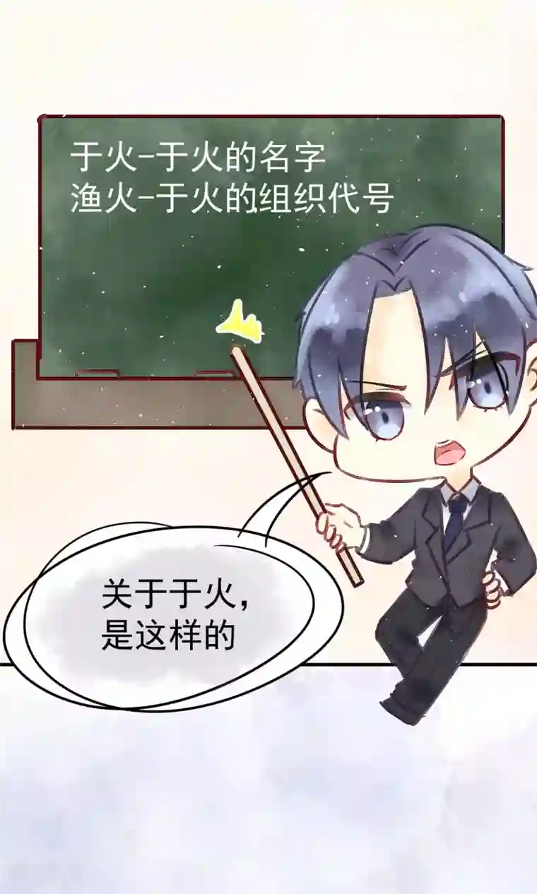 渣男总裁别想逃番外 小黑板：关于于火