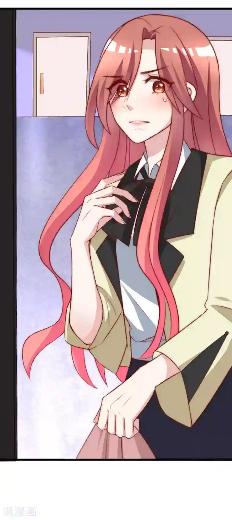 渣男总裁别想逃第109话 隔着门说爱上了你