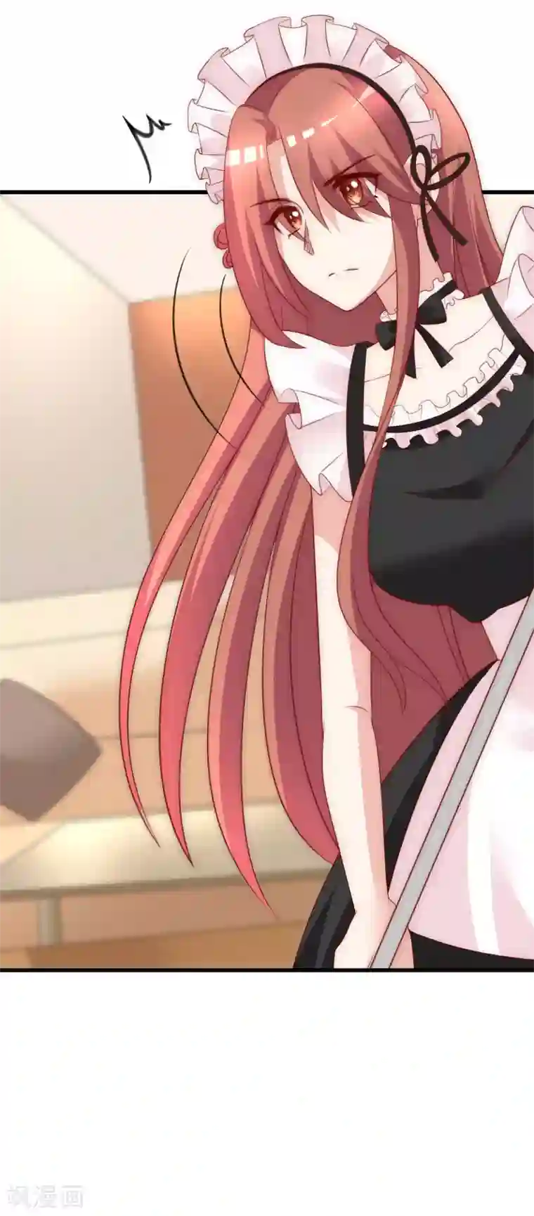 渣男总裁别想逃第131话 穿着女仆装见江总