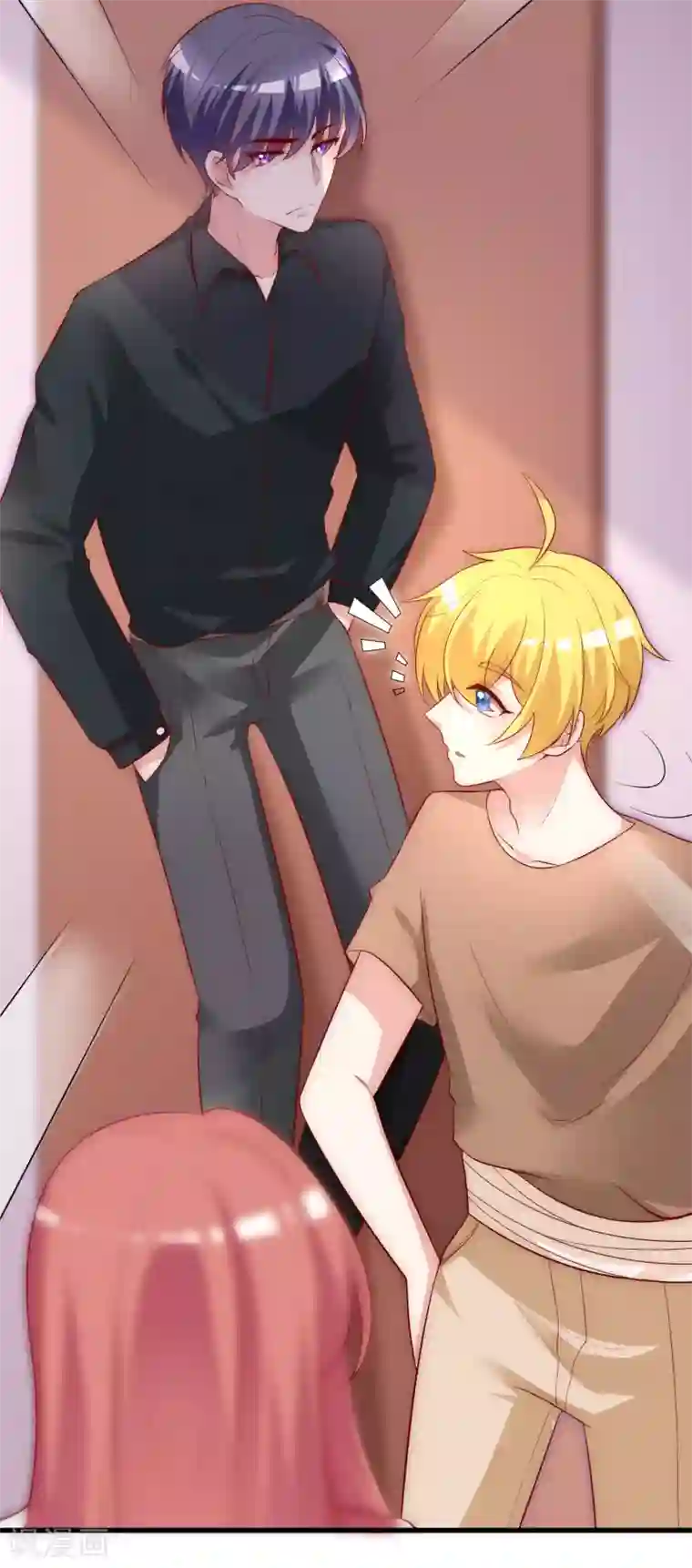 渣男总裁别想逃第135话 两强对话！