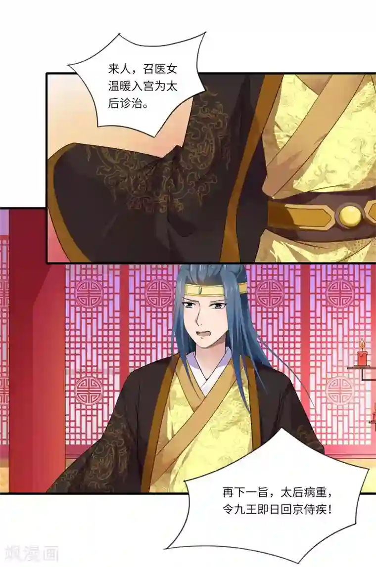 倾世医妃要休夫第49话 入宫为太后医治眼疾