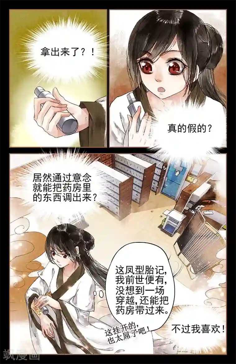 神医嫡女第3话 私人药房