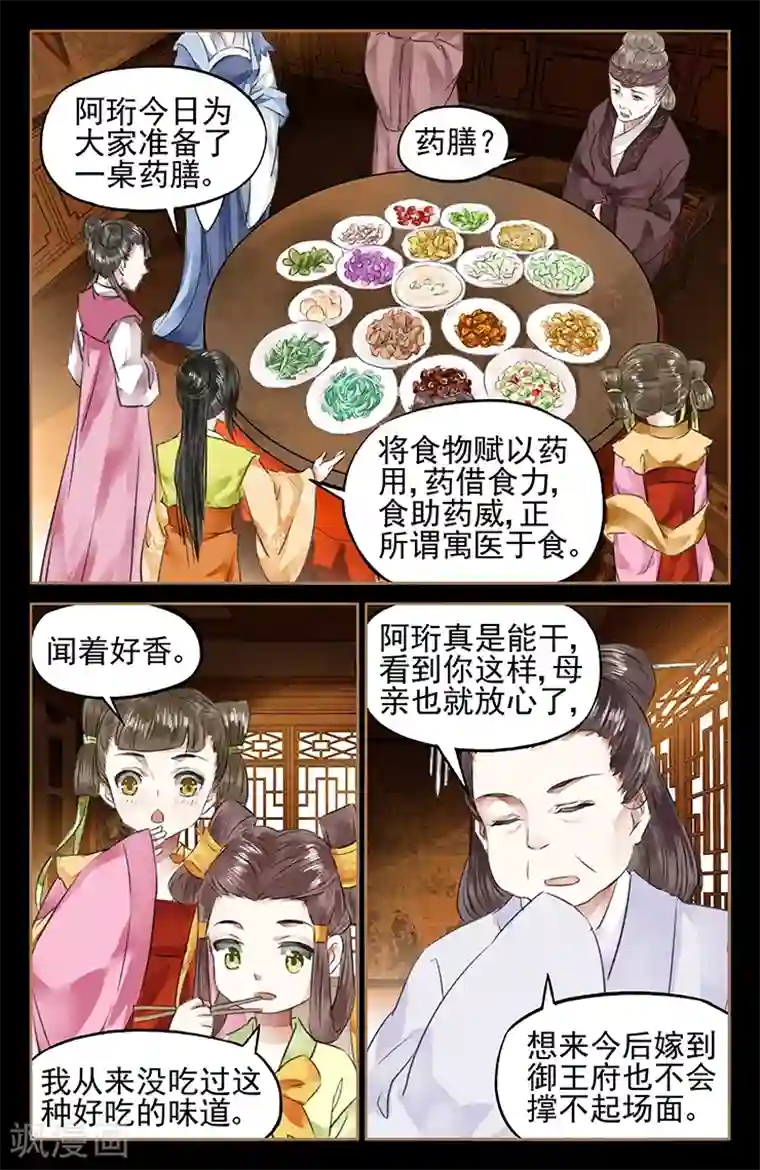 神医嫡女第47话 御厨药膳