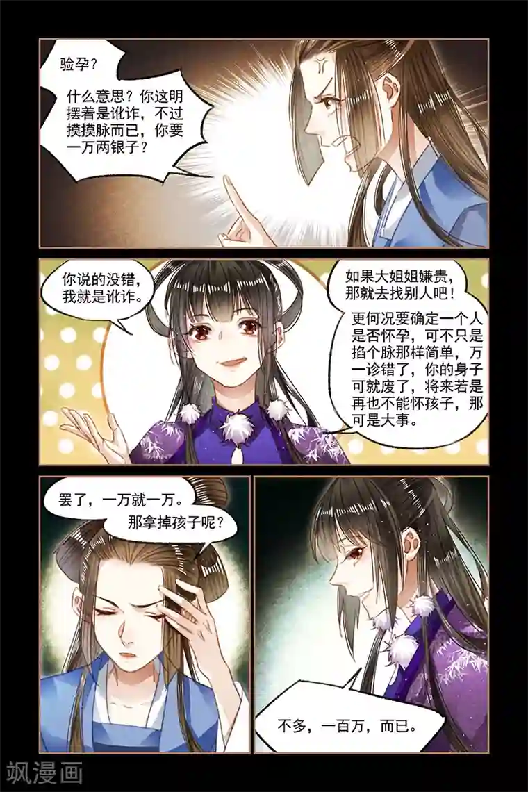 神医嫡女第97话 公开讹诈