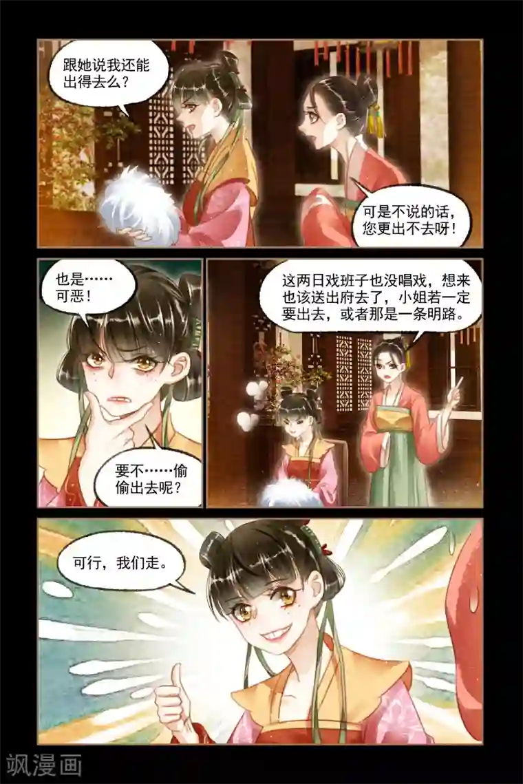 神医嫡女第120话 戏装出府