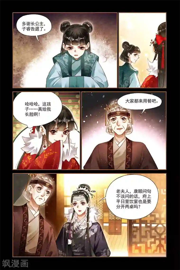 神医嫡女第215话 妻妾同桌