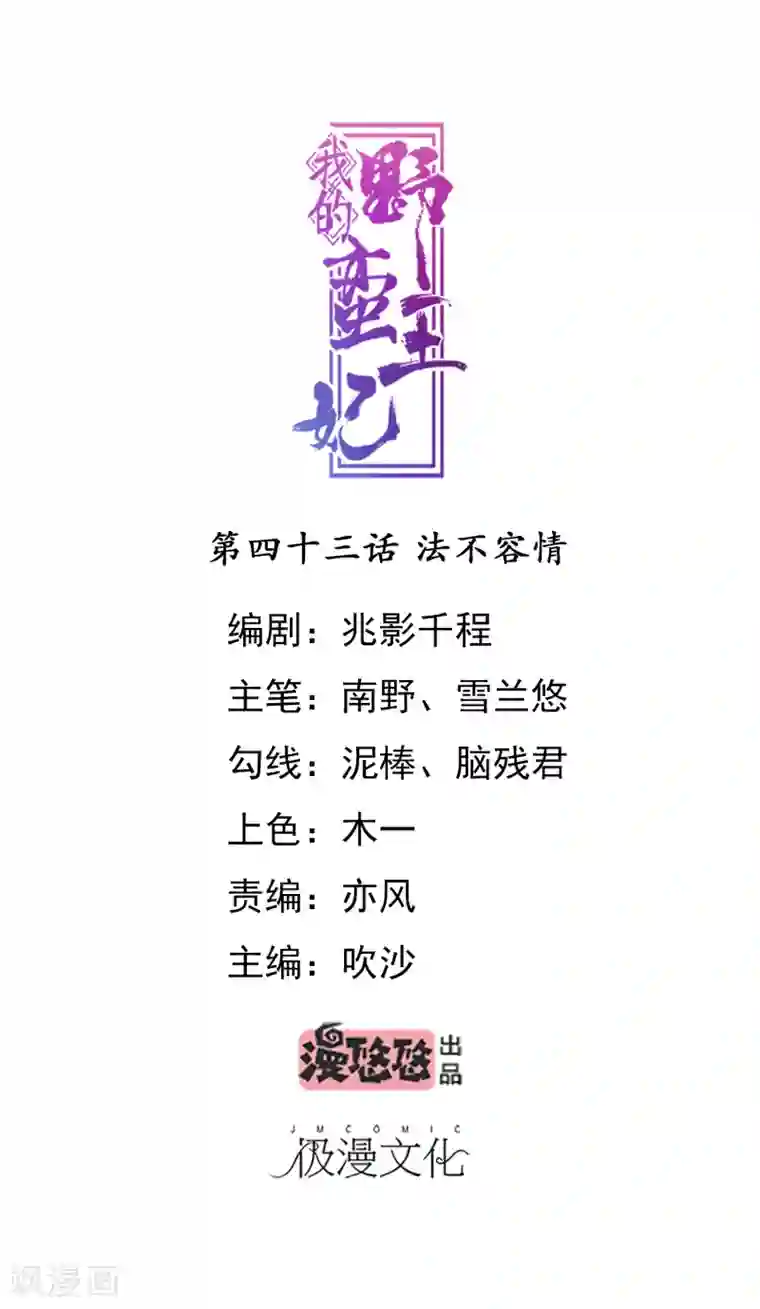 我的野蛮王妃第43话 法不容情