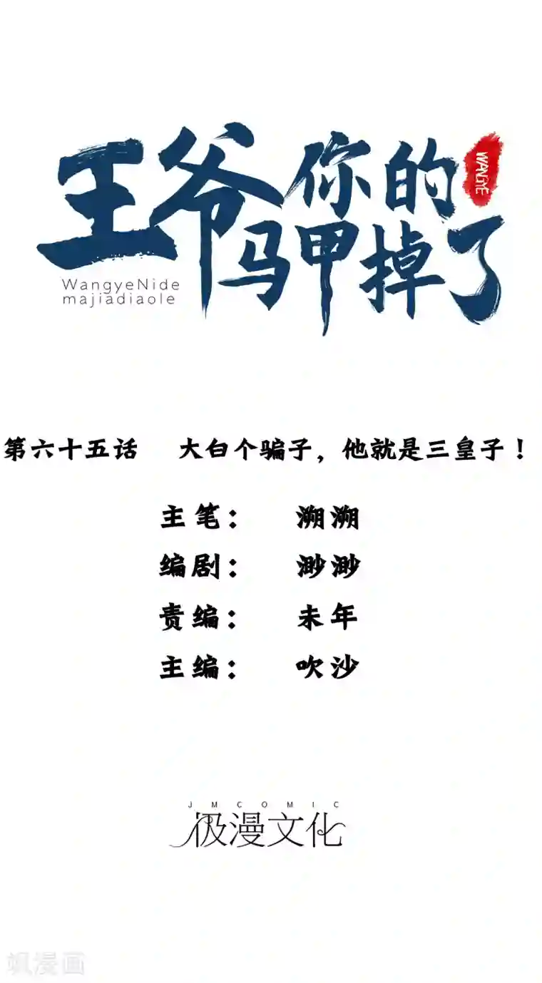 王爷，你的马甲掉了第65话 大白个骗子，他就是三皇子！