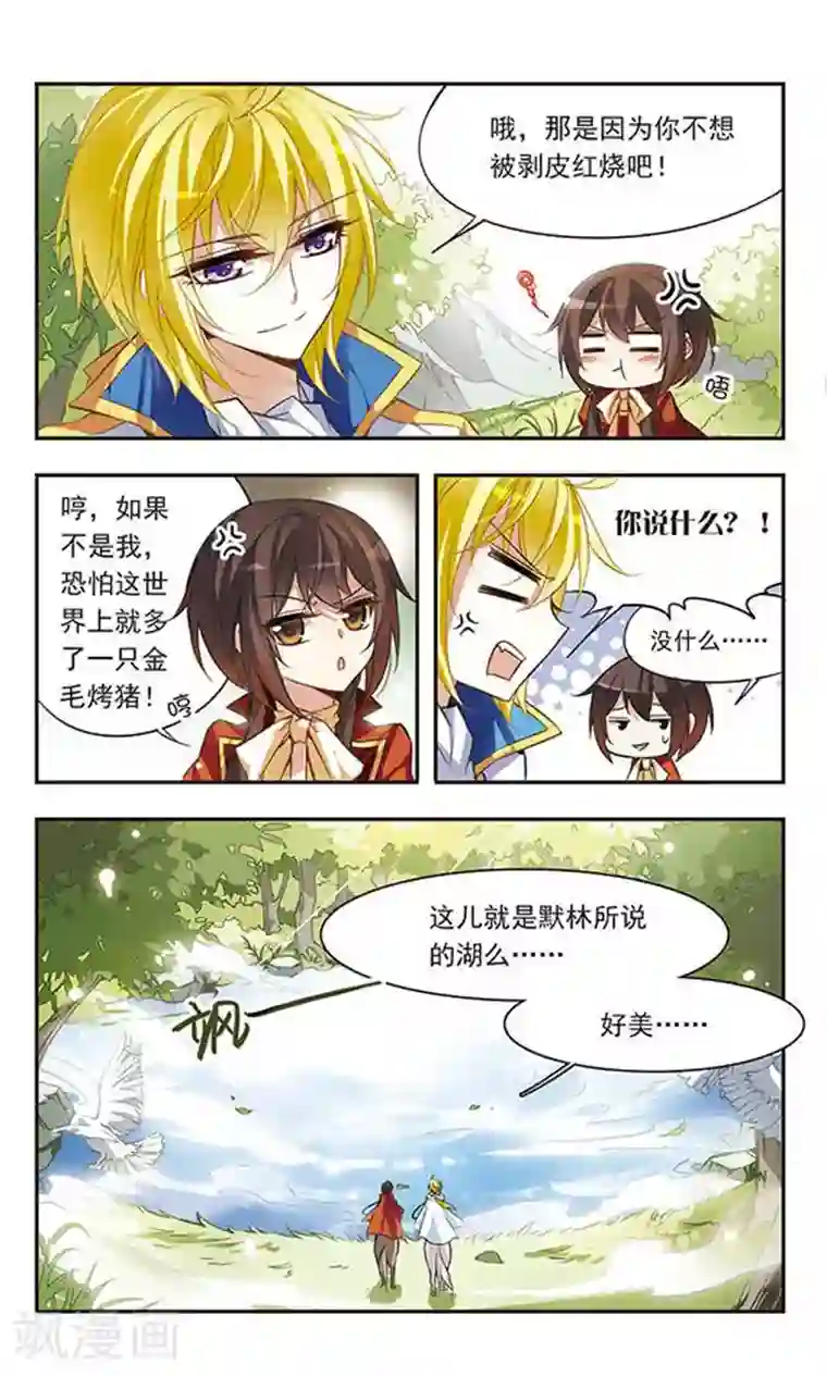骑士幻想夜第39话 神秘湖上的神秘骑士