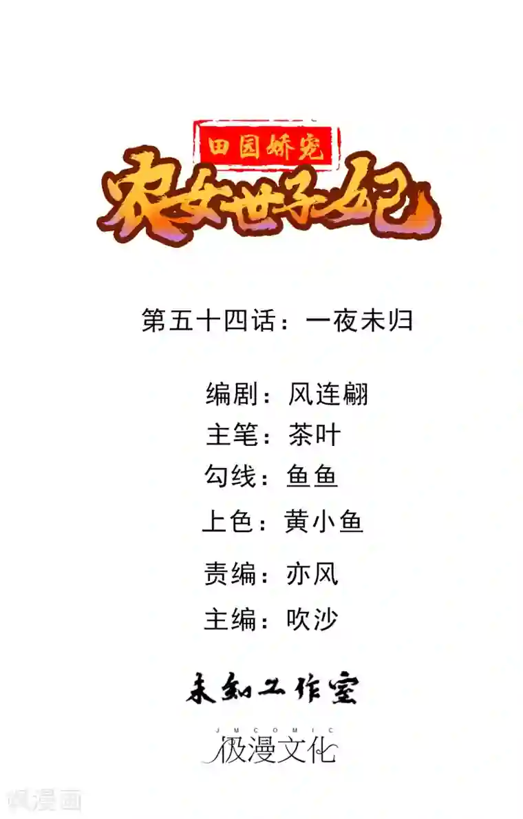 田园娇宠：农女世子妃第54话 一夜未归