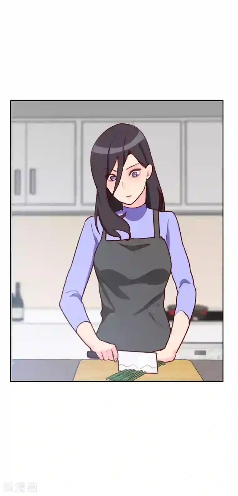 初恋男友是boss第34话 厨房的背影