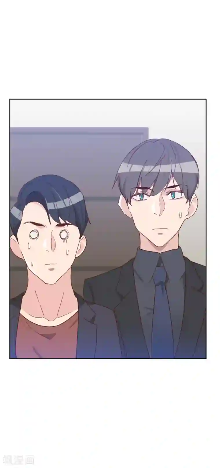 初恋男友是boss第65话 两个男人的亲吻