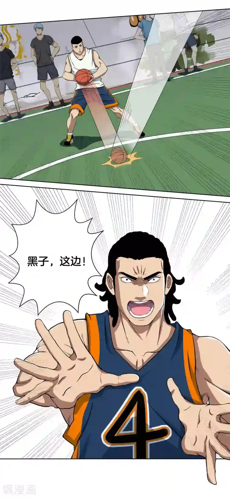 篮板下的青春第2话 有点意思……