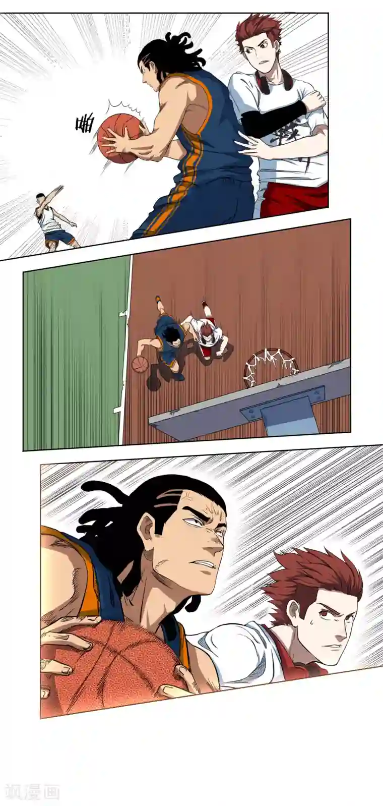 篮板下的青春第2话 有点意思……