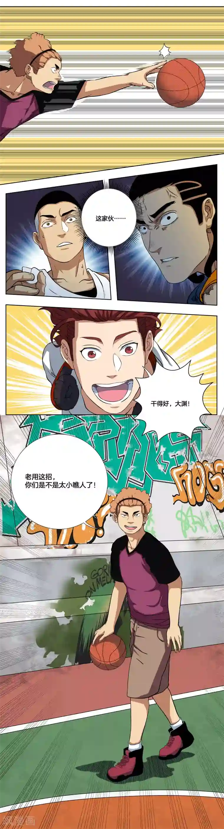 篮板下的青春第3话 完美的假动作