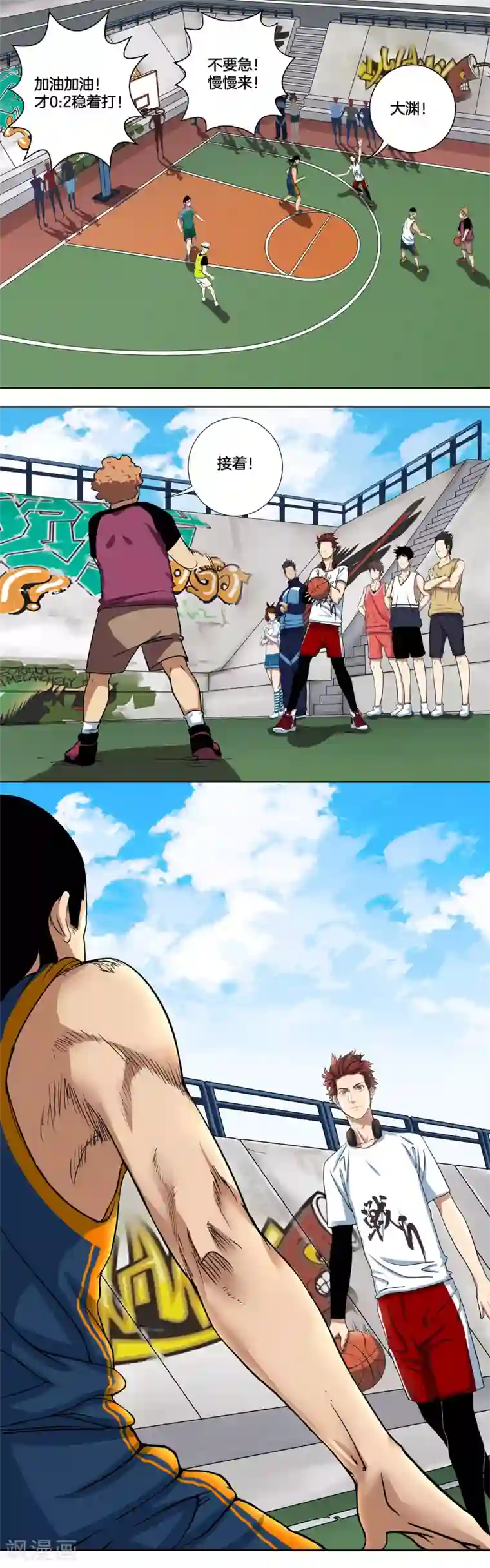 篮板下的青春第3话 完美的假动作