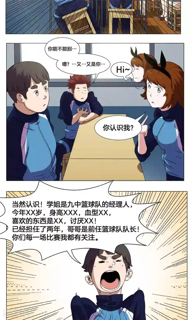 篮板下的青春第7话 学姐的慰问