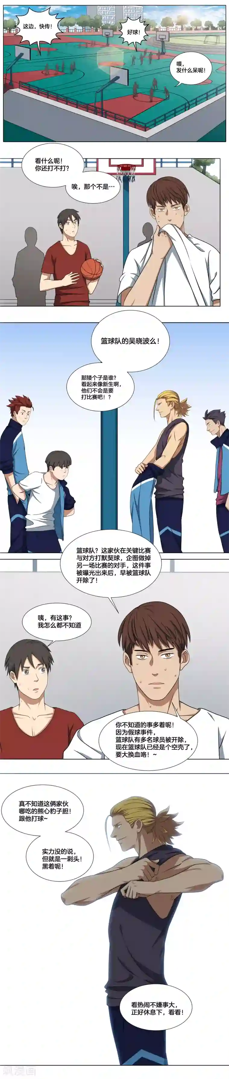 篮板下的青春第11话 挑战！