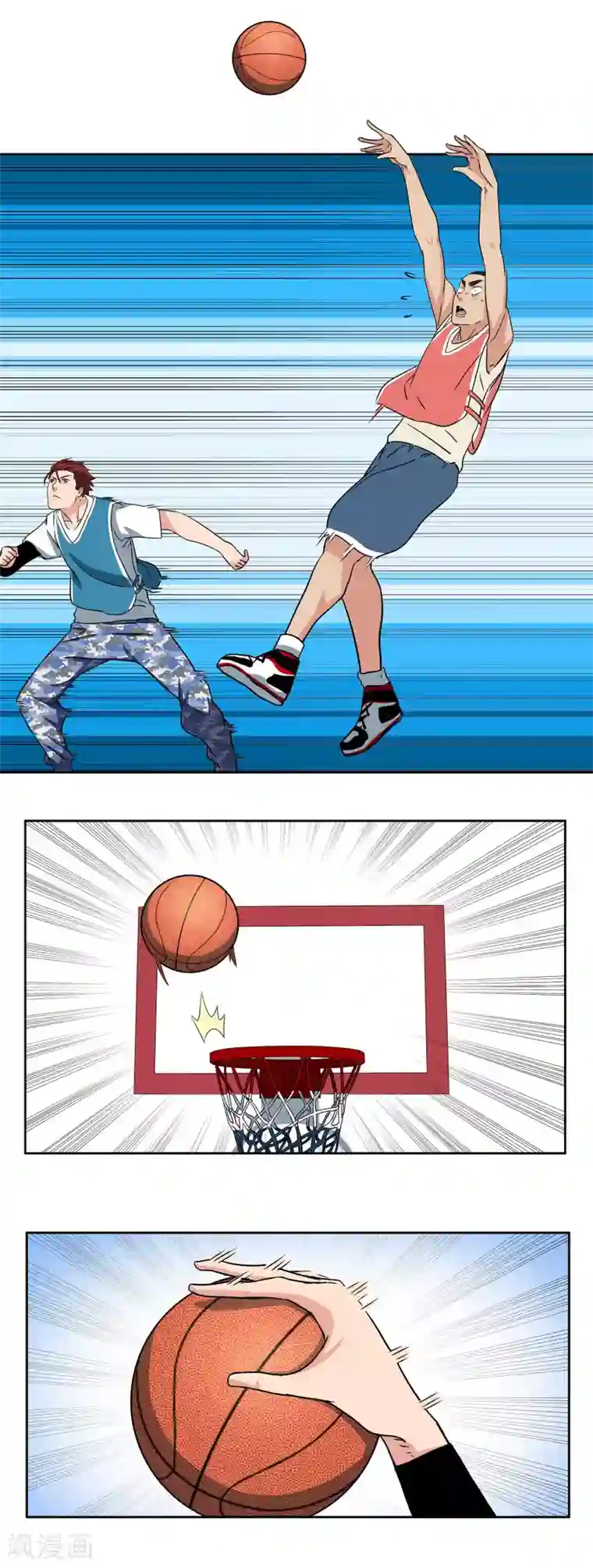 篮板下的青春第36话 热身结束！