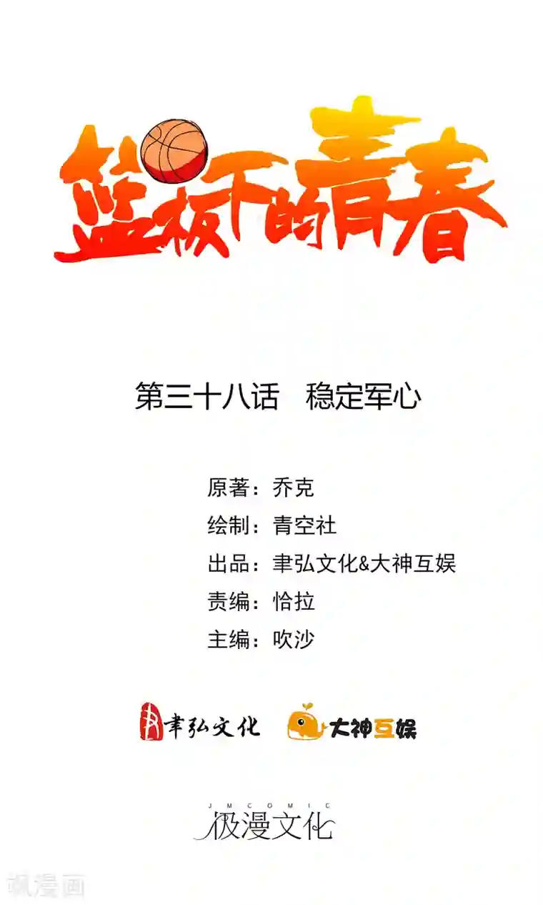 篮板下的青春第38话 稳定军心