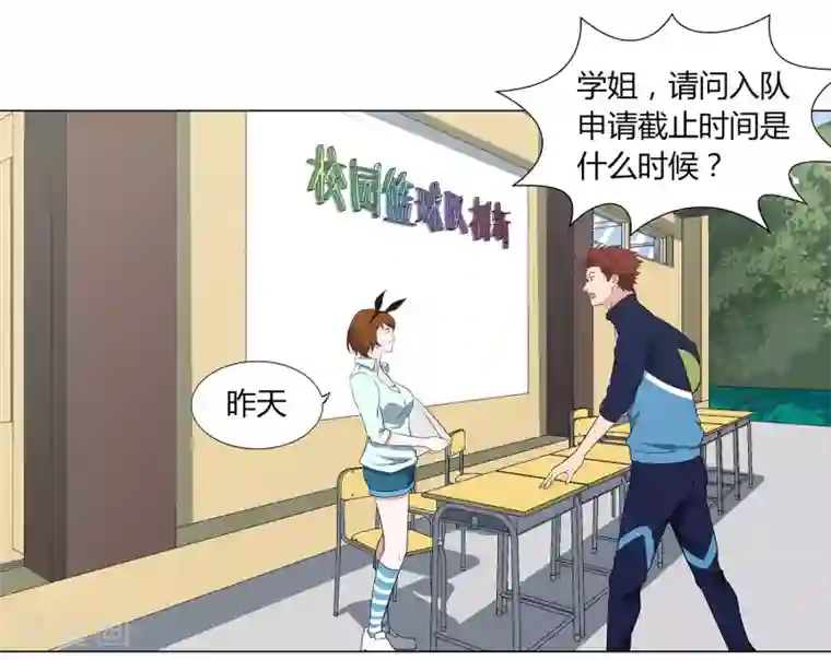 篮板下的青春第55话 校队选拔