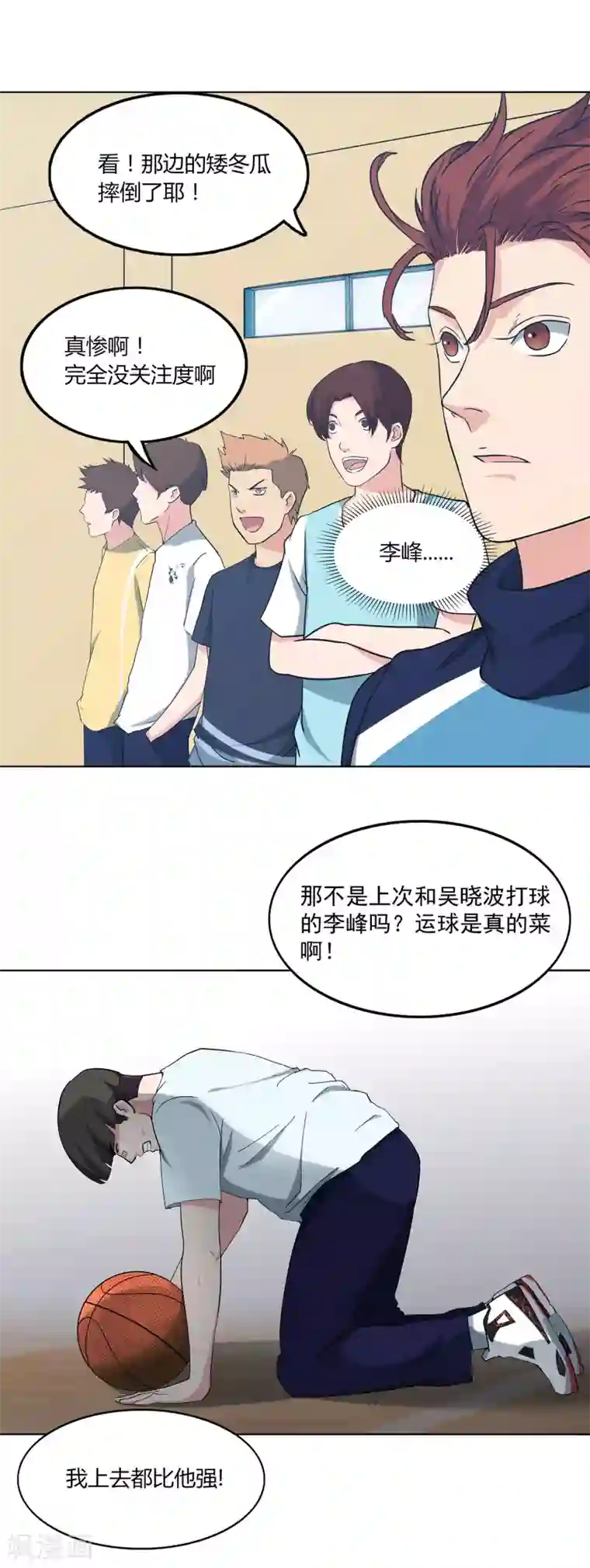 篮板下的青春第57话 测试结束