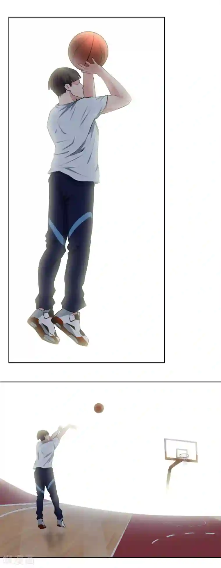 篮板下的青春第57话 测试结束