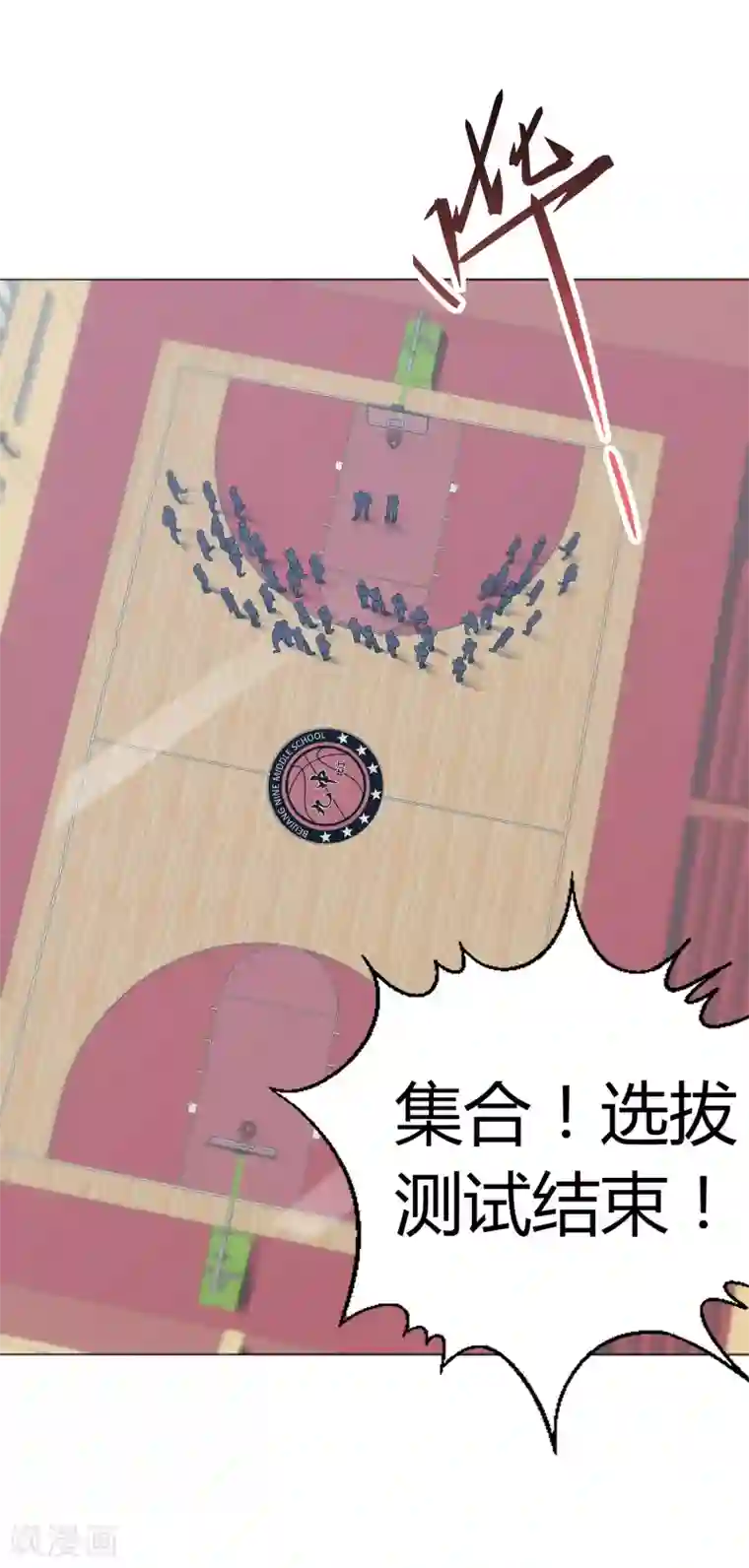 篮板下的青春第57话 测试结束