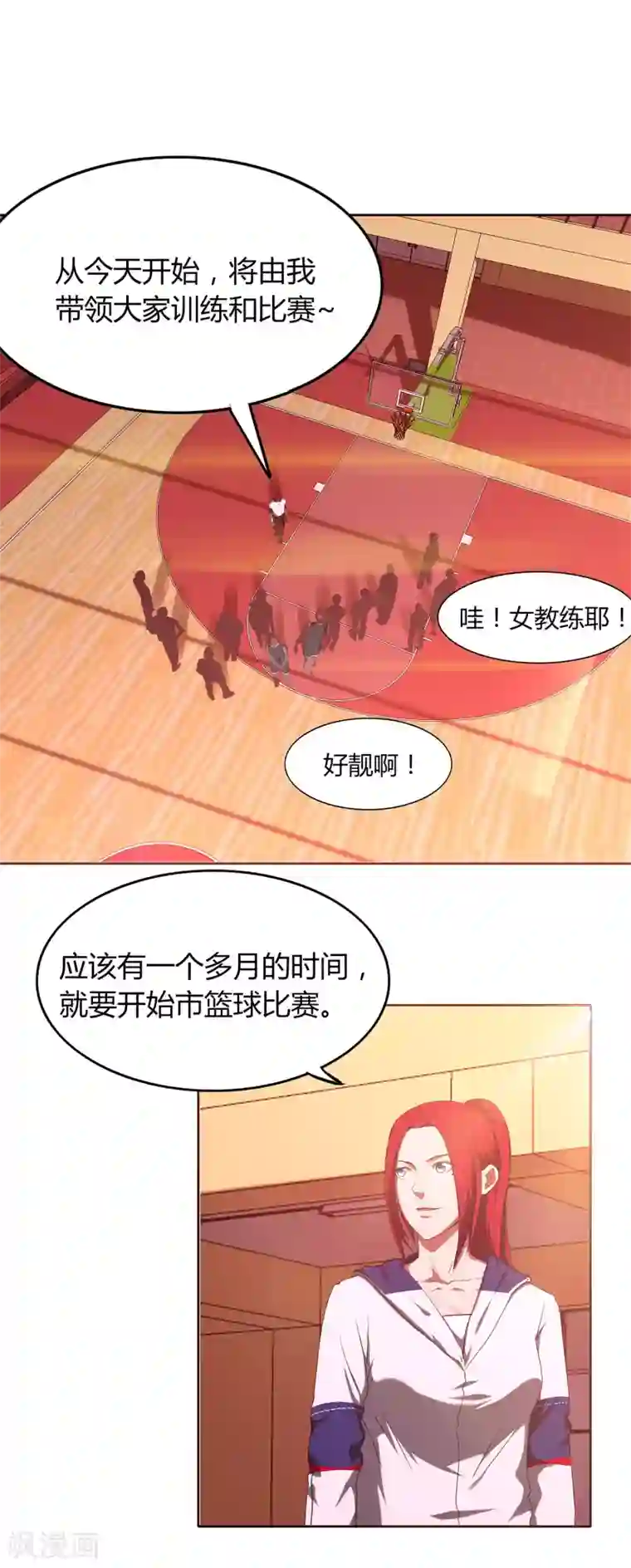 篮板下的青春第65话 第一课