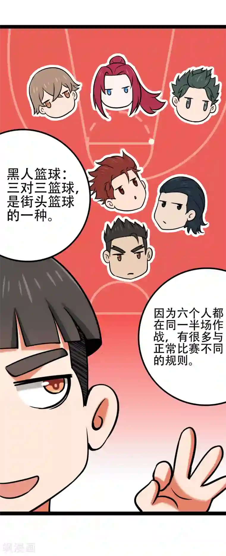 篮板下的青春第75话 黑人篮球3V3