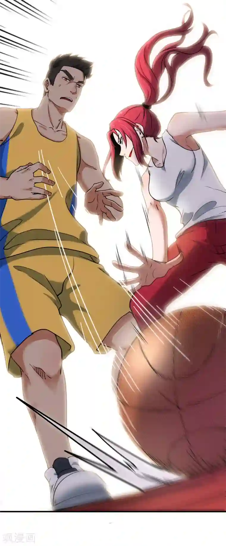 篮板下的青春第76话 第一战：无情的学长？