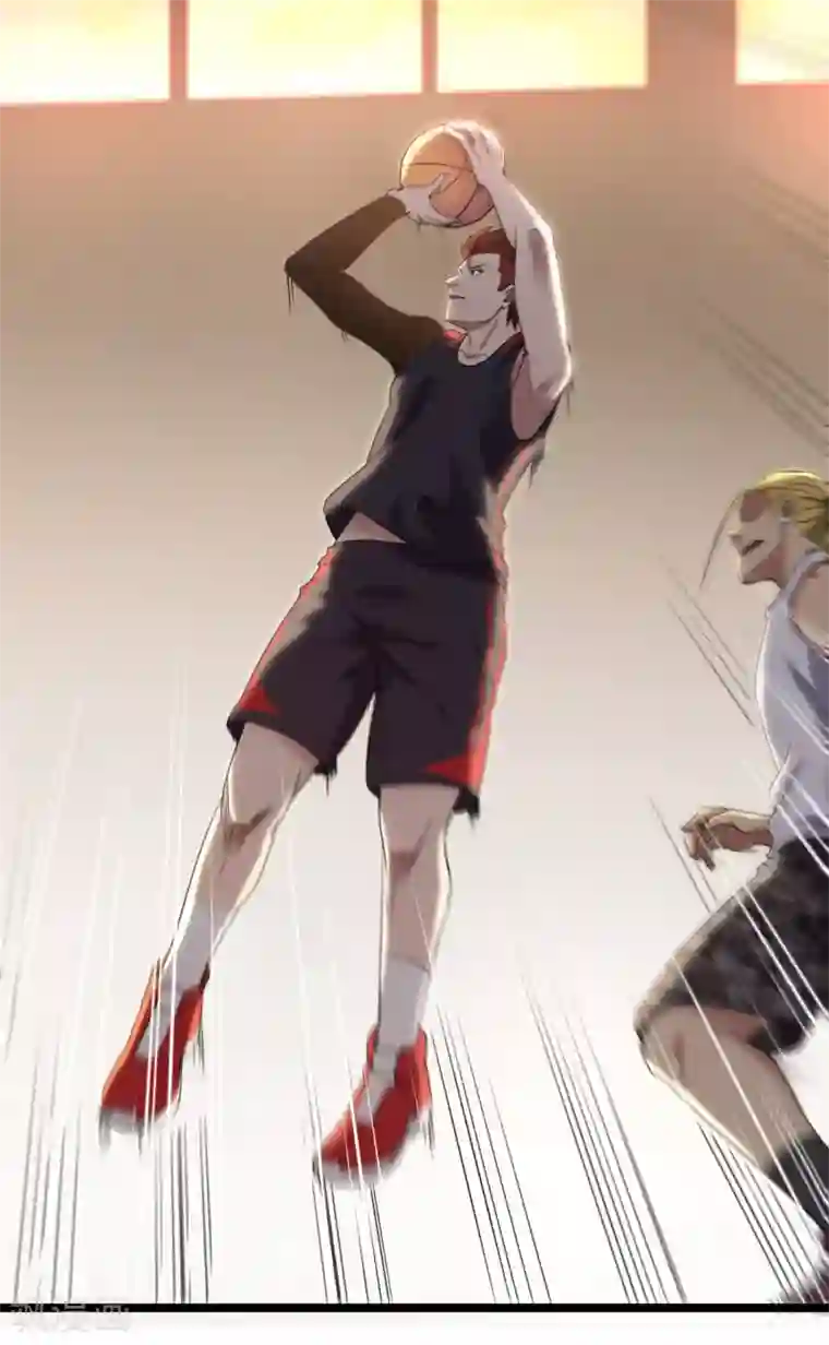 篮板下的青春第83话 他好快！