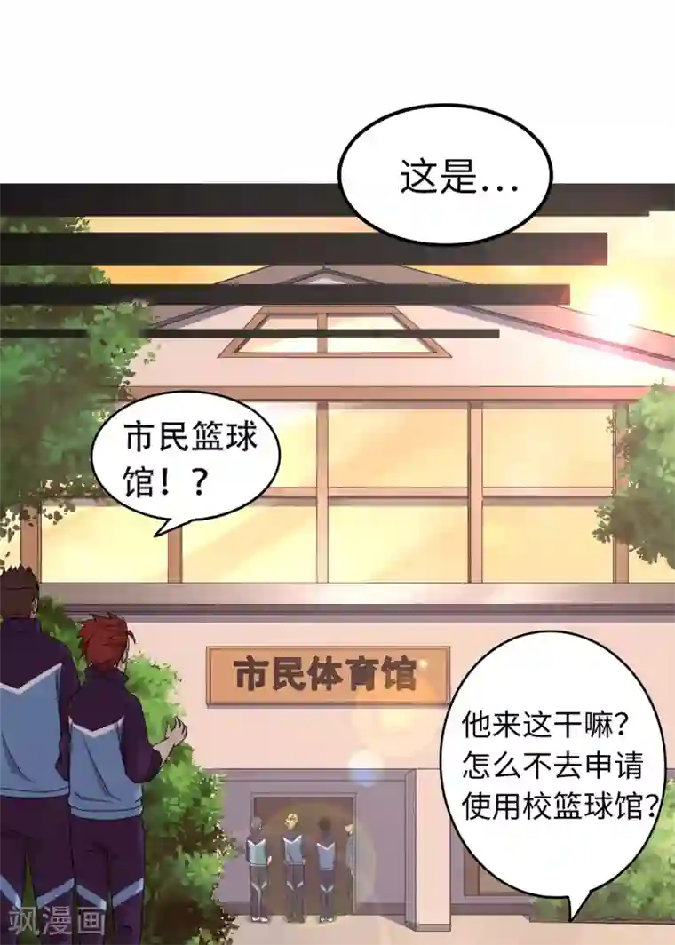 篮板下的青春第86话 替补球员？