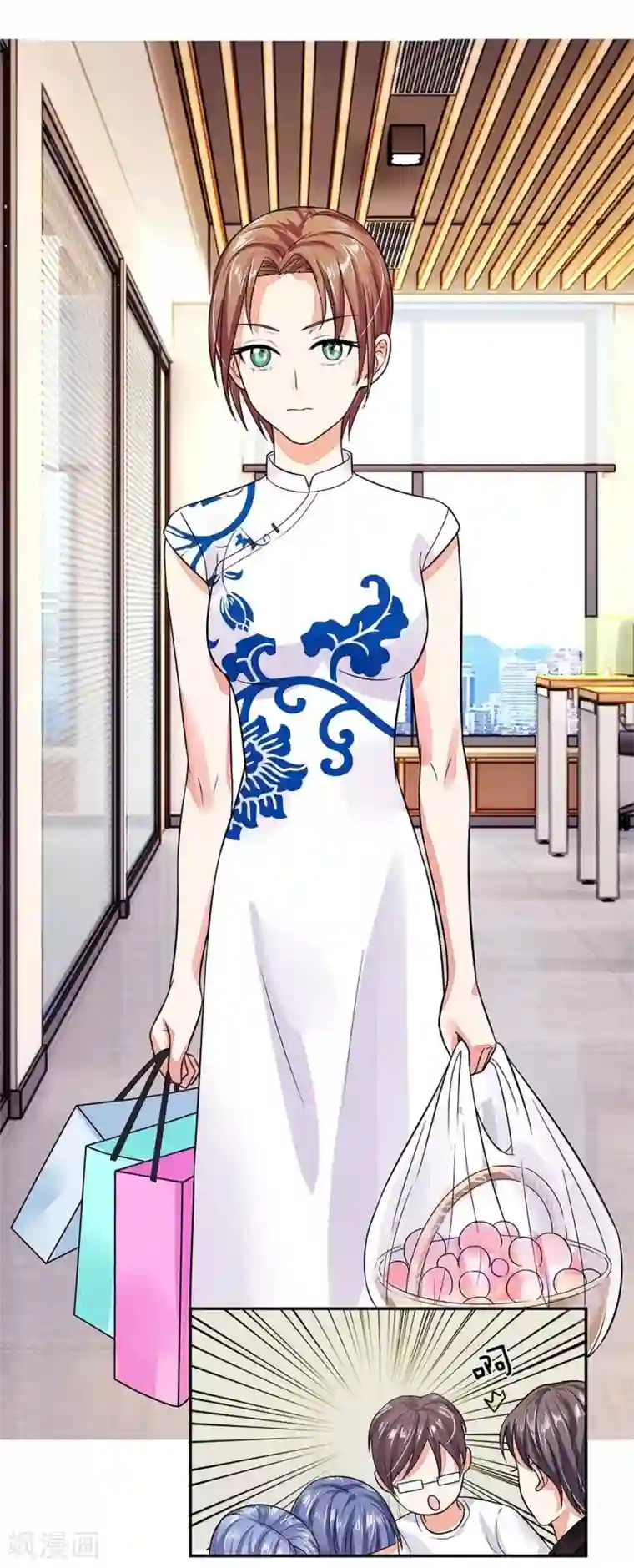 连体紧身衣触手第100话 这不是明主任吗
