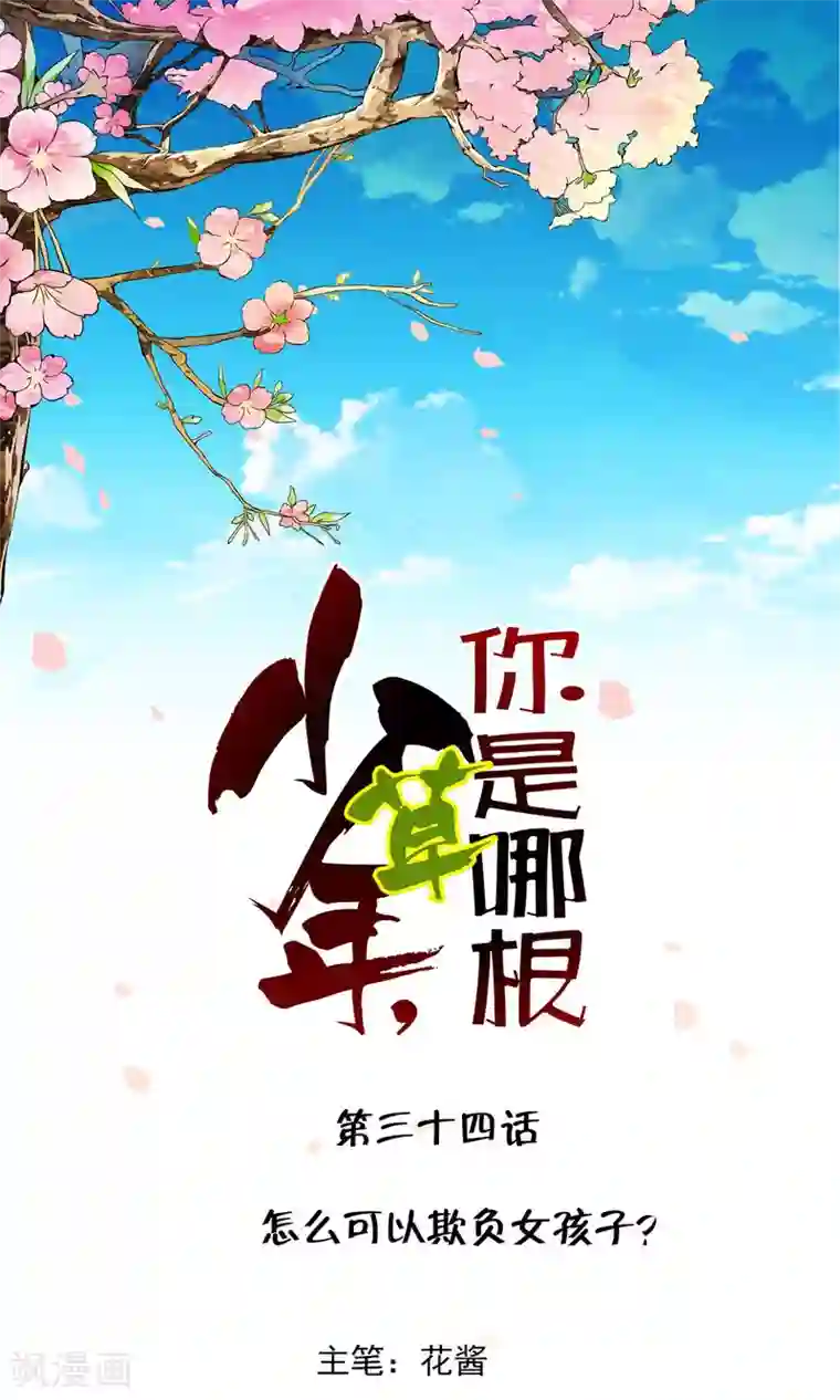 少年，你是哪根草第34话 怎么可以欺负女孩子？
