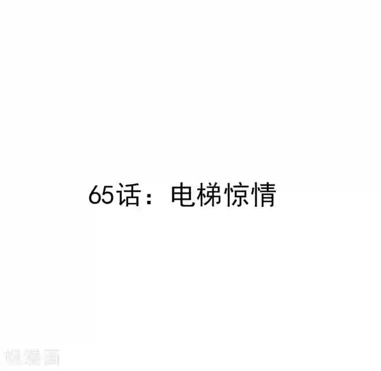 撒旦总裁惹不起第65话 电梯惊情